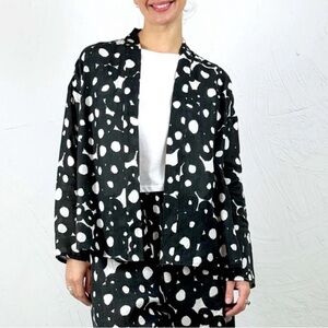 Sandro Paris Black and White Women's Jacket